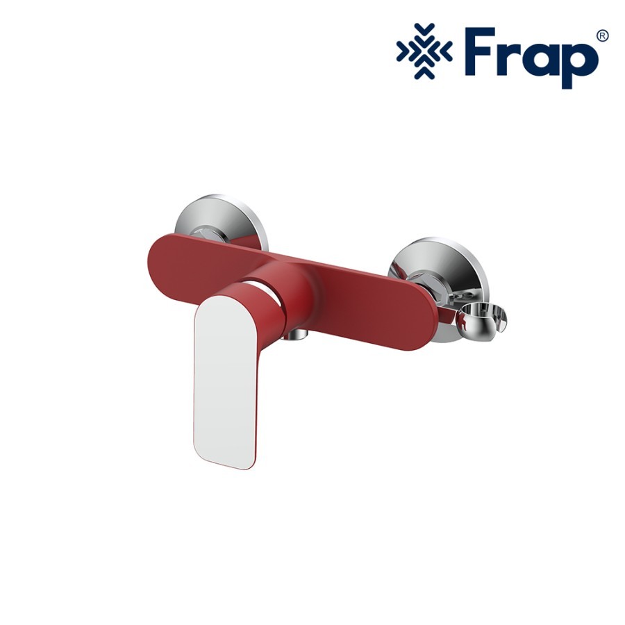 FRAP IF2002-7 Single Lever Shower Mixer Red